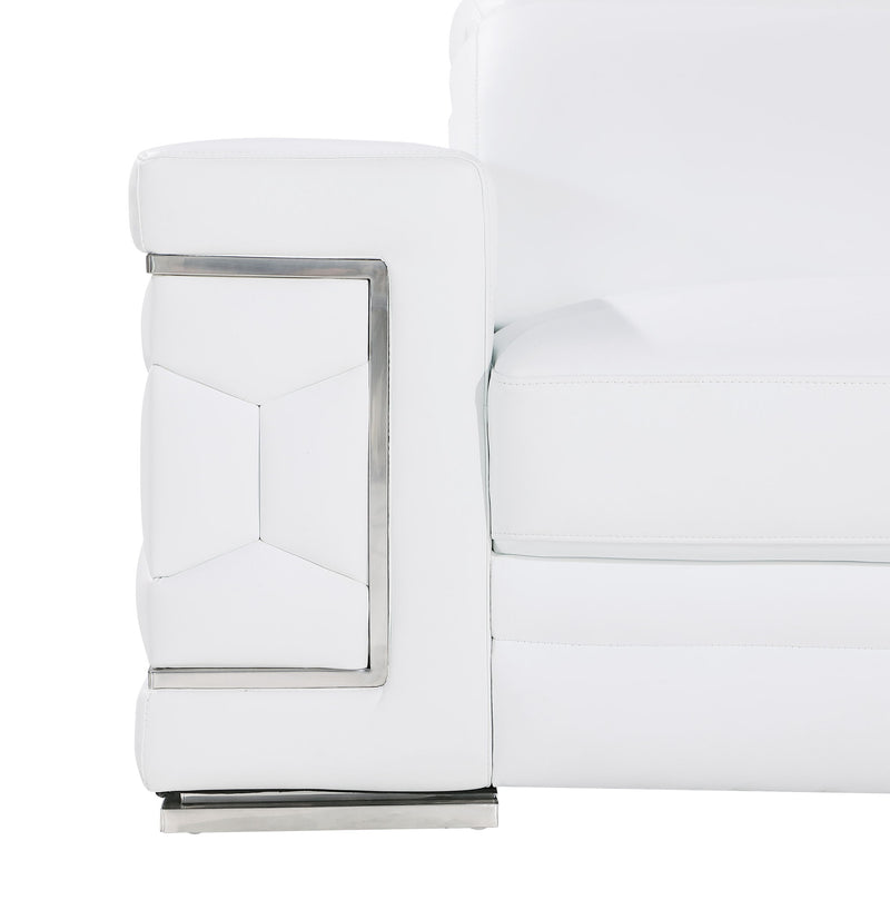 296 - Genuine Leather Chair