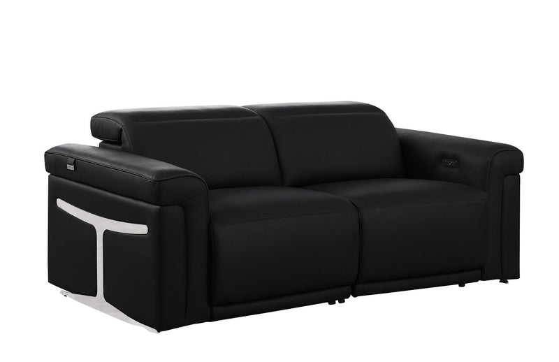 1126 - 5-Piece Modular Power Reclining Sofa And Loveseat Set In With 4 Power Recliners & Power Headrests