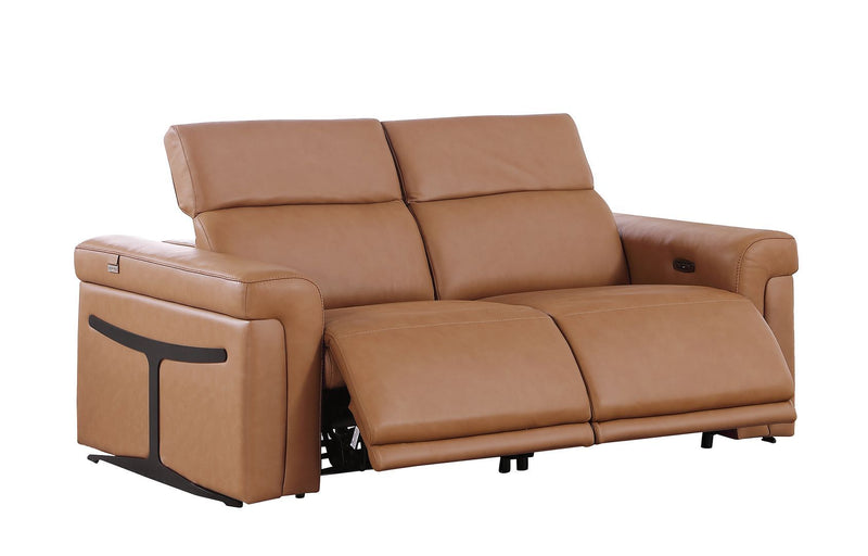1126 - 5-Piece Modular Power Reclining Sofa And Loveseat Set In With 4 Power Recliners & Power Headrests