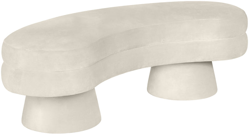 Zenna - Velvet Bench