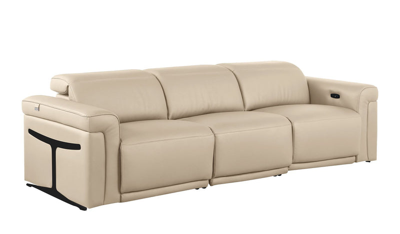 1126 - 5-Piece Modular Power Reclining Sofa And Loveseat Set In With 4 Power Recliners & Power Headrests