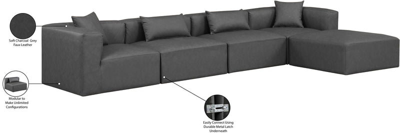 Cube - 5 Piece Modular Sectional With Chaise