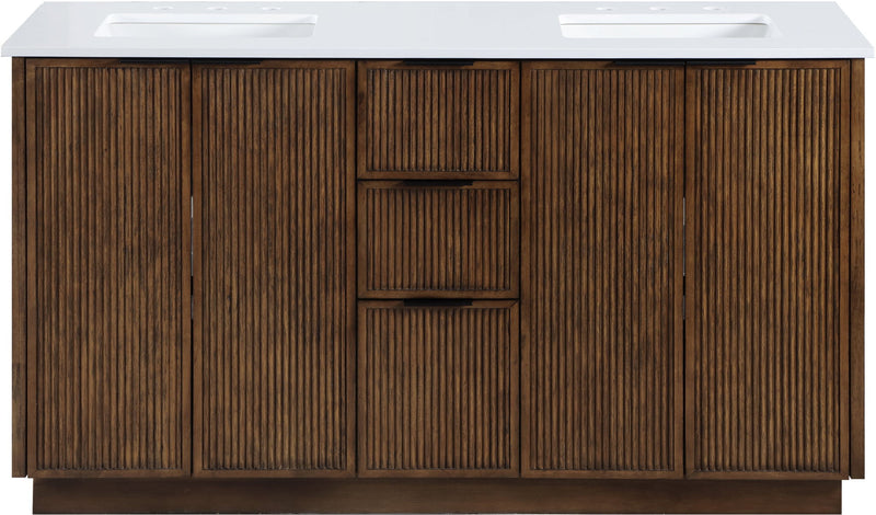 Willard - Engineered Stone And Solid Wood Bathroom Vanity