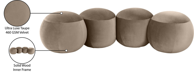 Apollo - Velvet Bench