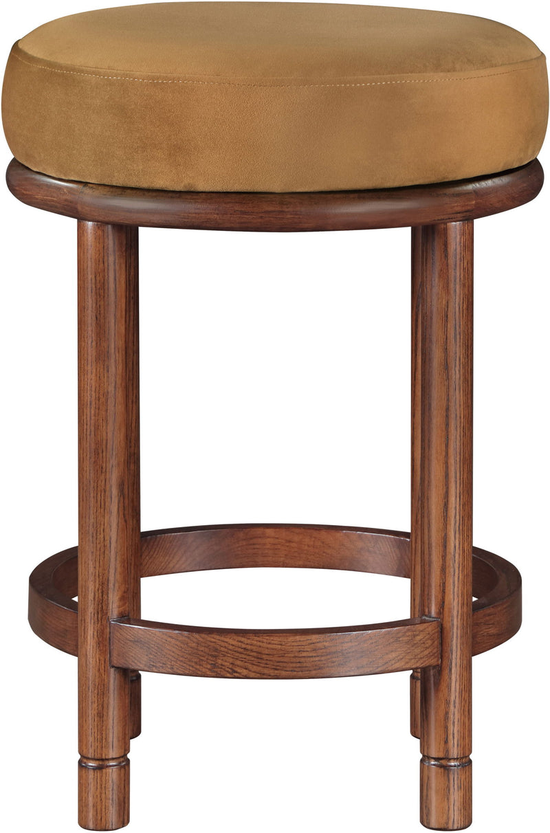 Monette - Counter Stool With Brown Base
