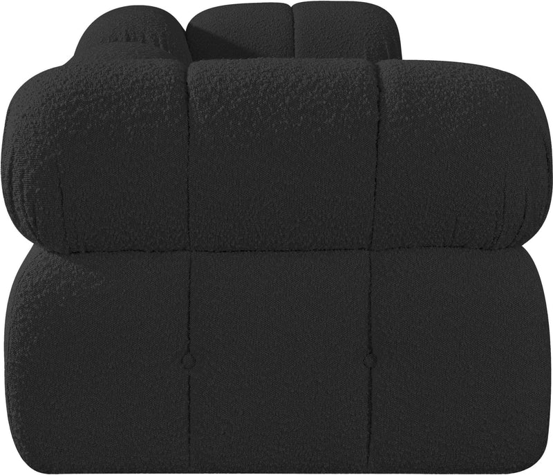Ames - 3 Piece Boucle Modular Sofa With 1 Backless Seat