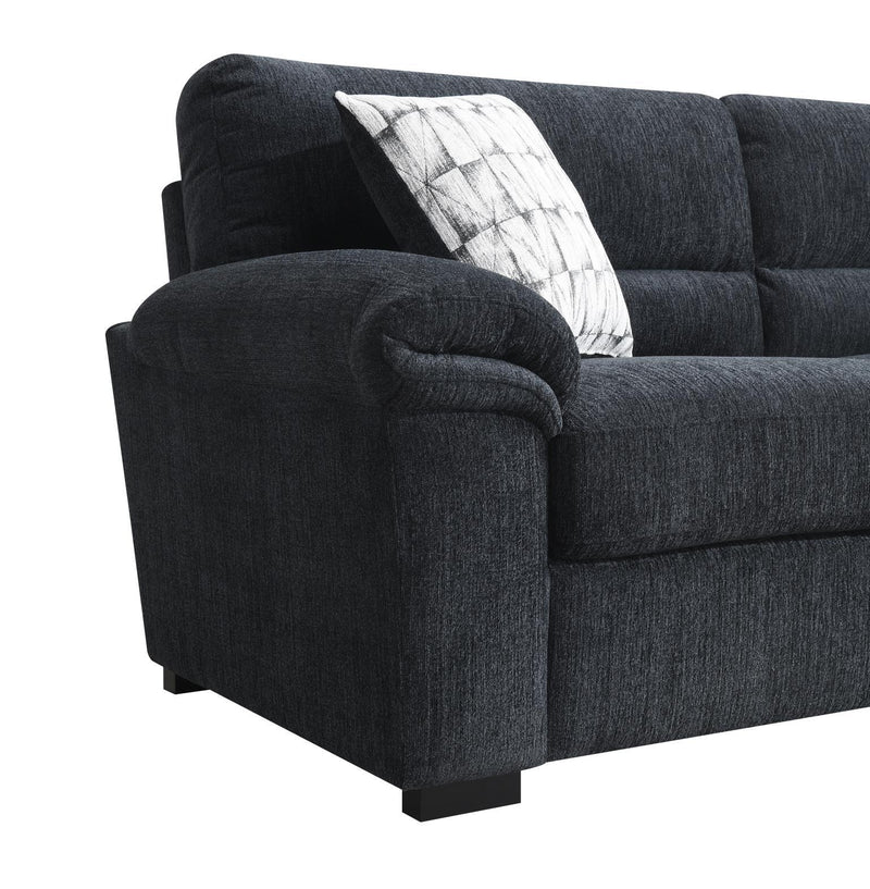 U451 - Loveseat - Charcoal