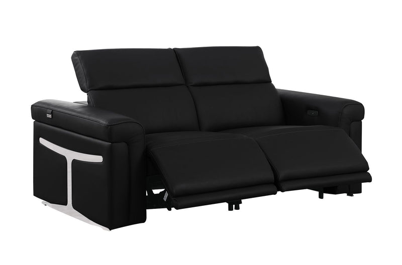 1126 - 5-Piece Modular Power Reclining Sofa And Loveseat Set In With 4 Power Recliners & Power Headrests