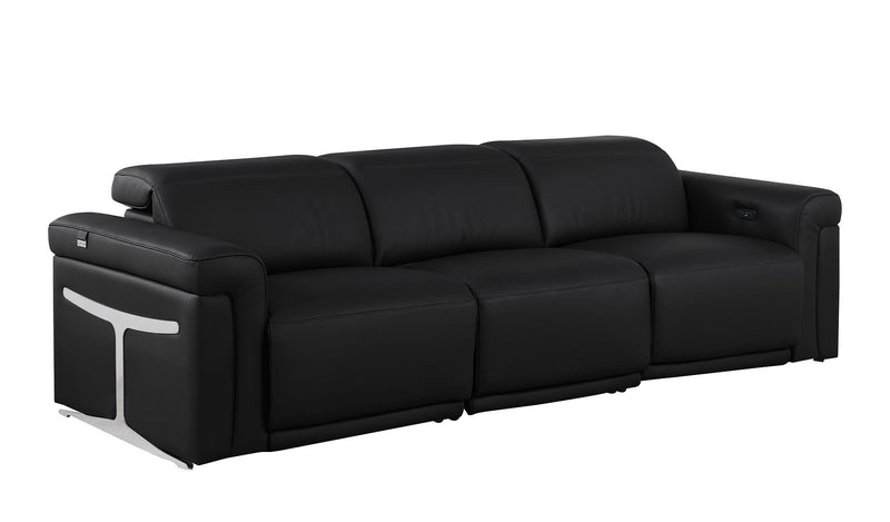 1126 - 5-Piece Modular Power Reclining Sofa And Loveseat Set In With 4 Power Recliners & Power Headrests