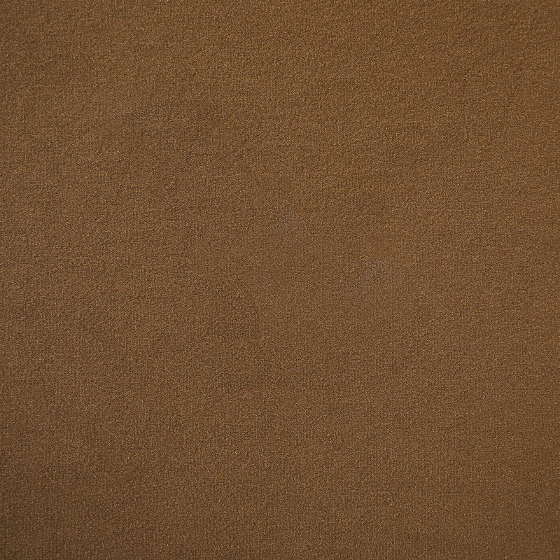 Sable - Velvet Performance Fabric Upholstered Bench - Saddle