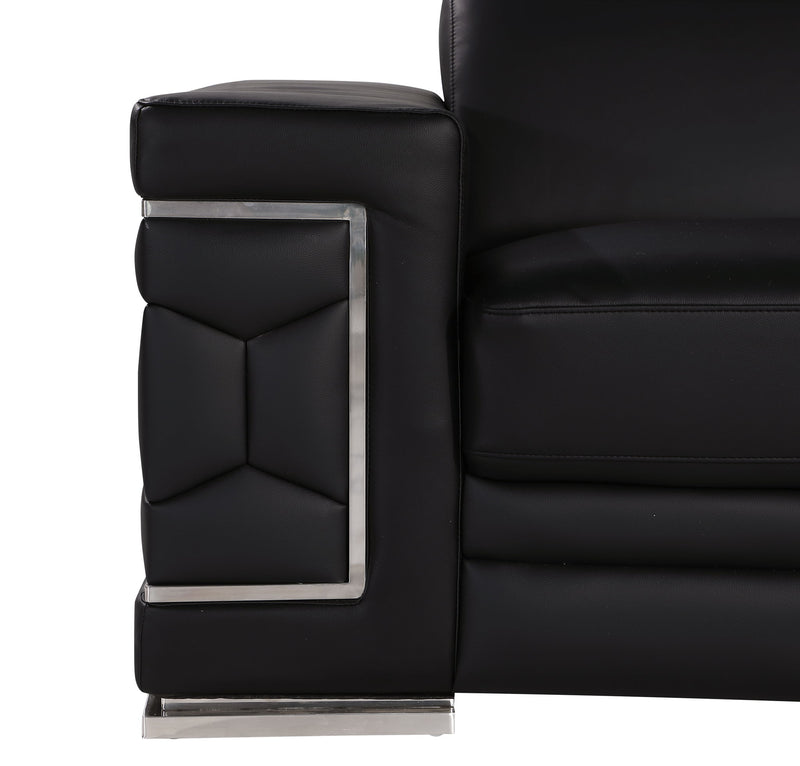 296 - Genuine Leather Chair
