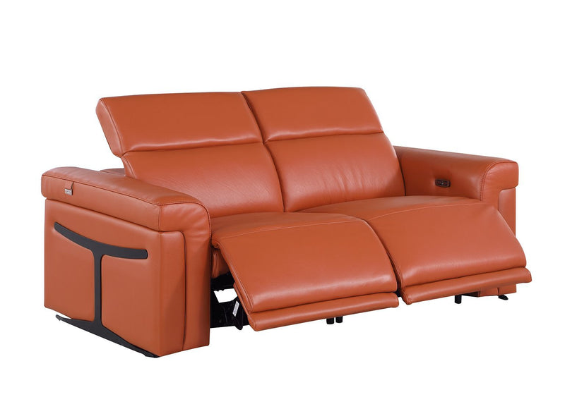 1126 - 5-Piece Modular Power Reclining Sofa And Loveseat Set In With 4 Power Recliners & Power Headrests