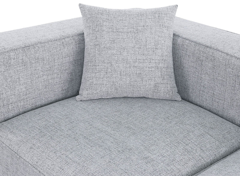 Cube - Linen 5 Piece Modular Corner Sectional
