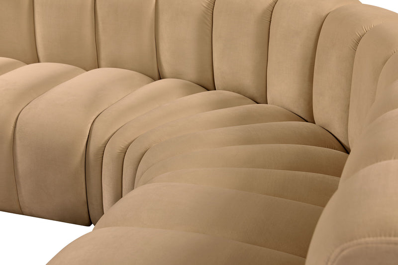 Arc - Velvet Modular Sectional