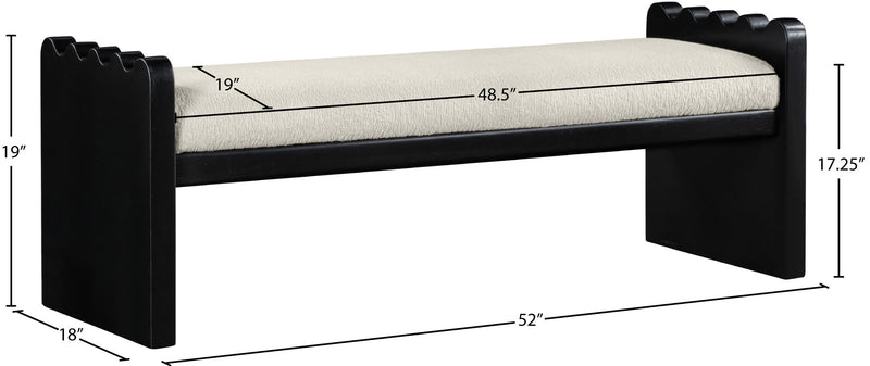 Sonia - Bench With Black Base