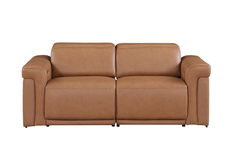 1126 - 5-Piece Modular Power Reclining Sofa And Loveseat Set In With 4 Power Recliners & Power Headrests