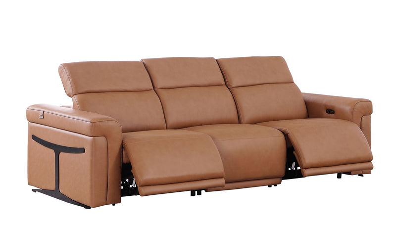 1126 - 5-Piece Modular Power Reclining Sofa And Loveseat Set In With 4 Power Recliners & Power Headrests