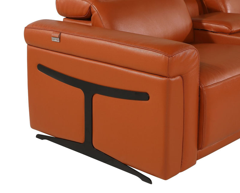 1126 - 5-Piece Modular Power Reclining Sofa And Loveseat Set In With 4 Power Recliners & Power Headrests