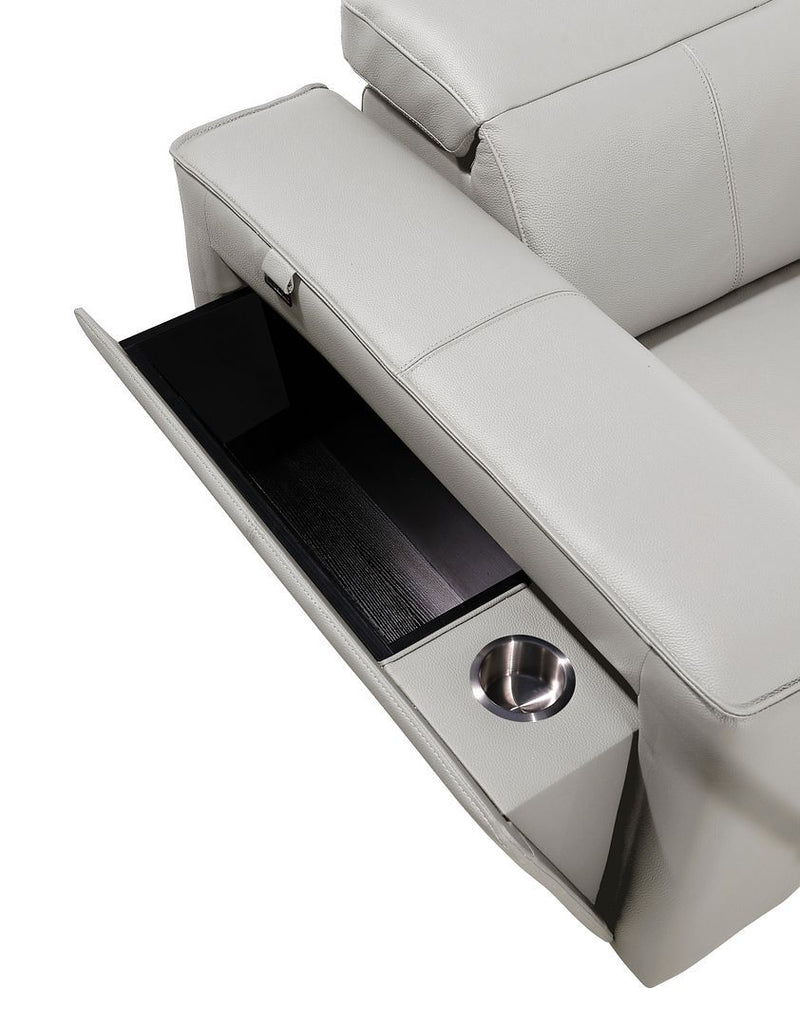 1224 - 12-Piece U-Shaped Sectional Sofa In With 4 Power Recliners & Power Headrests