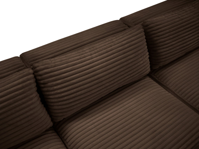 Shaggy - 5 Piece Modular Corner Armless Sectional