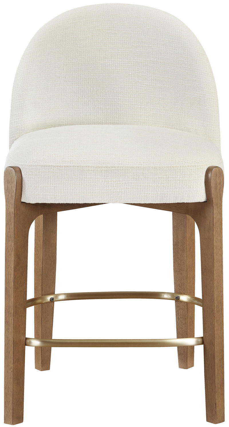 Torino - Counter Stool With Brushed Brown Base