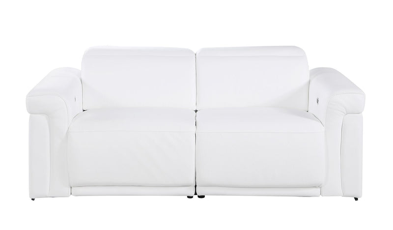 1126 - 5-Piece Modular Power Reclining Sofa And Loveseat Set In With 4 Power Recliners & Power Headrests