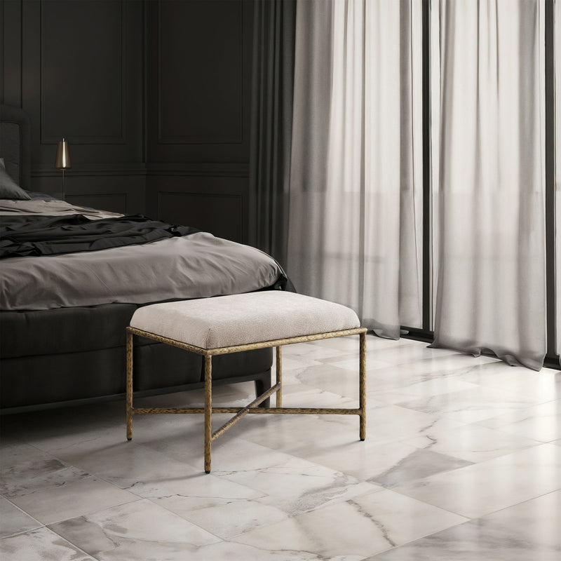 Valley - Bench With Gold Frame