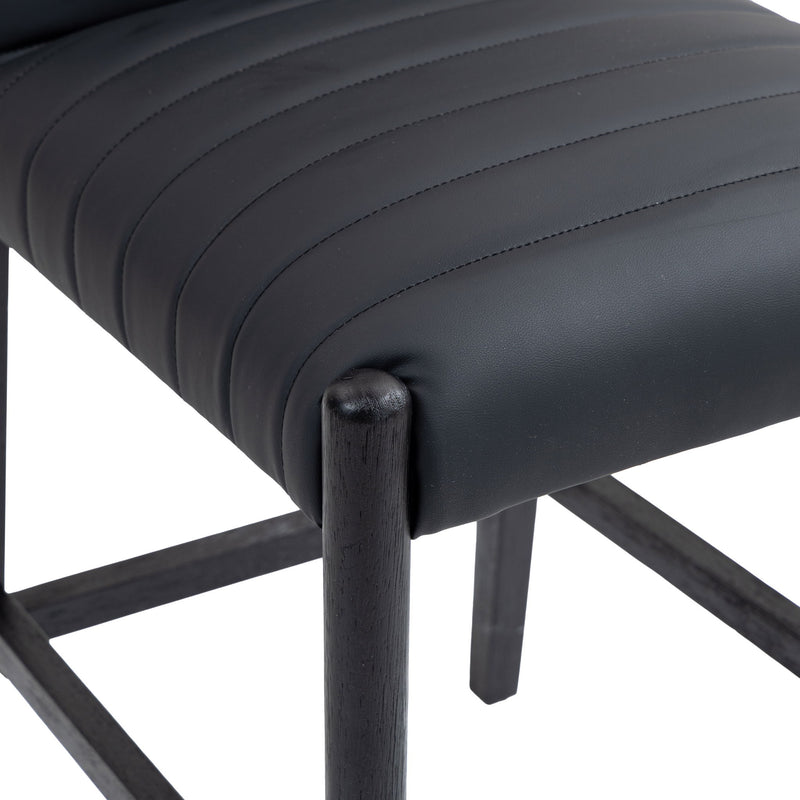 Aimee - Counter Stool - Black Legs