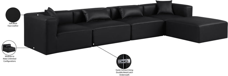 Cube - 5 Piece Modular Sectional With Chaise
