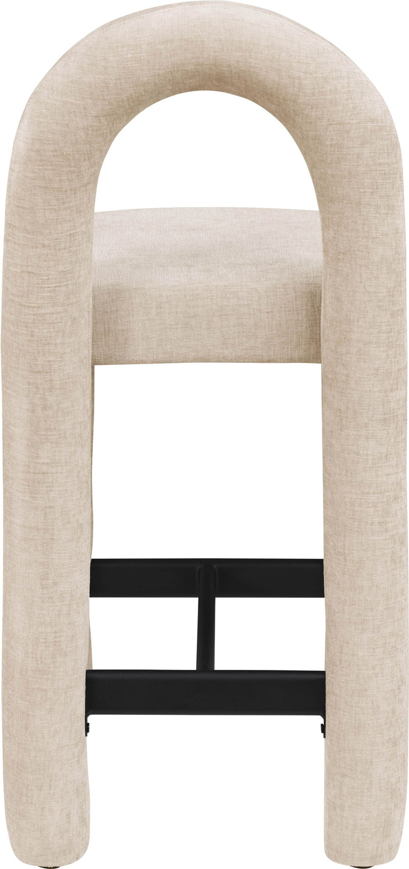 Amari - Chenille Fabric Stool