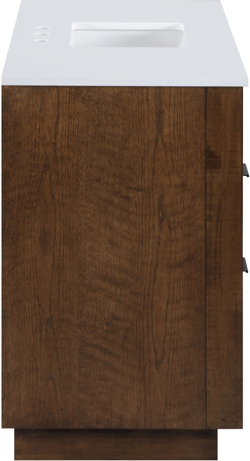 Willard - Engineered Stone And Solid Wood Bathroom Vanity