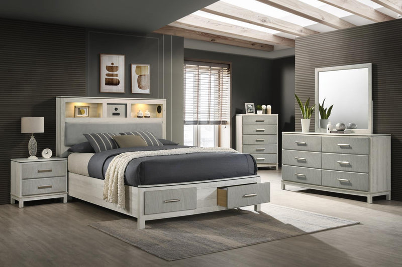 B261 - Bed With Speaker & LED