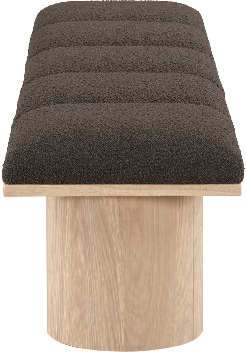 Pavilion - 5 Piece Modular Bench With Natural Base