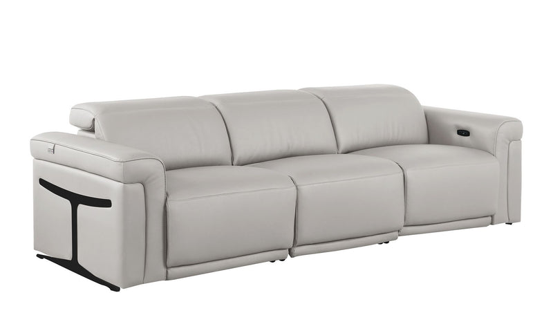 1126 - 5-Piece Modular Power Reclining Sofa And Loveseat Set In With 4 Power Recliners & Power Headrests