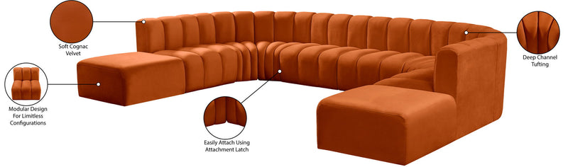 Arc - Velvet Modular Sectional