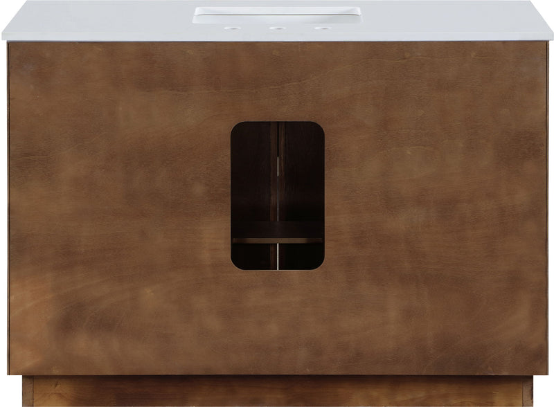 Willard - Engineered Stone And Solid Wood Bathroom Vanity