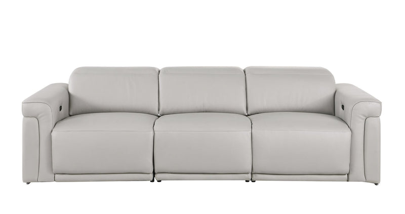 1126 - 5-Piece Modular Power Reclining Sofa And Loveseat Set In With 4 Power Recliners & Power Headrests