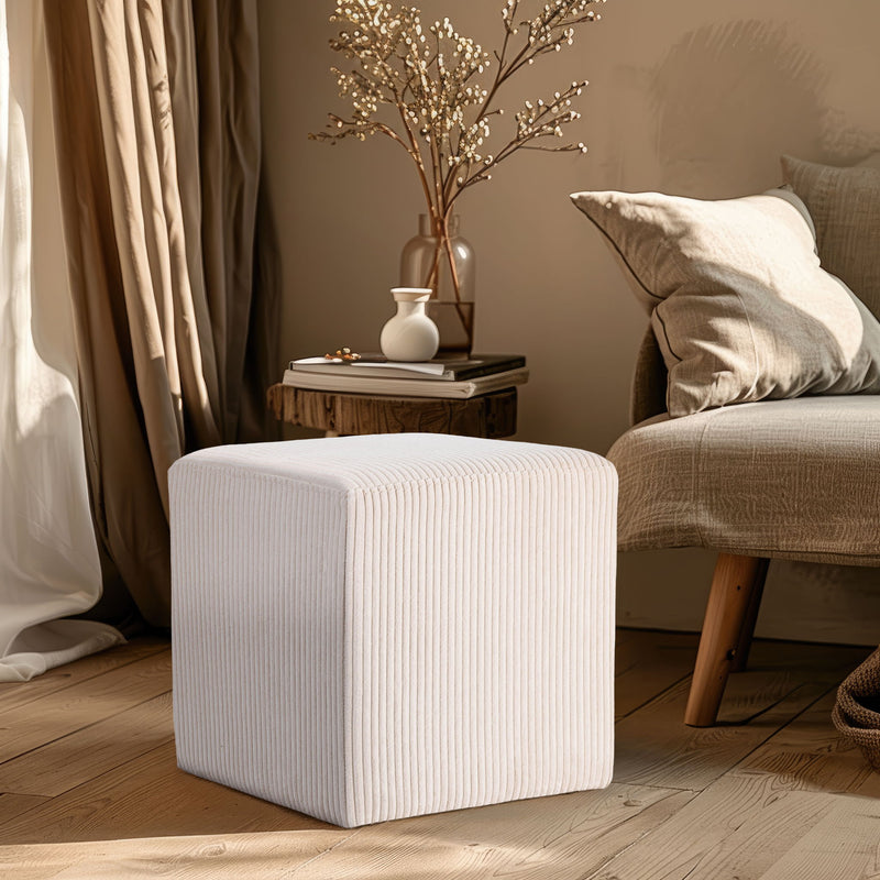 Roy - Microsuede Ottoman / Stool