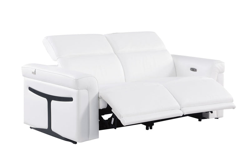 1126 - 5-Piece Modular Power Reclining Sofa And Loveseat Set In With 4 Power Recliners & Power Headrests