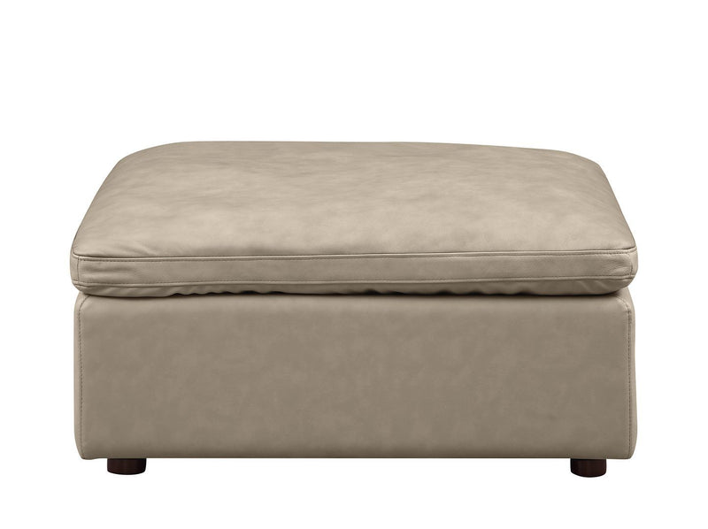 1100 - 6-Piece Left Arm Facing 3-Seat Sectional (Top-Grain Italian Leather)