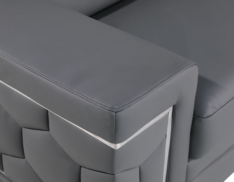 296 - Genuine Leather Chair