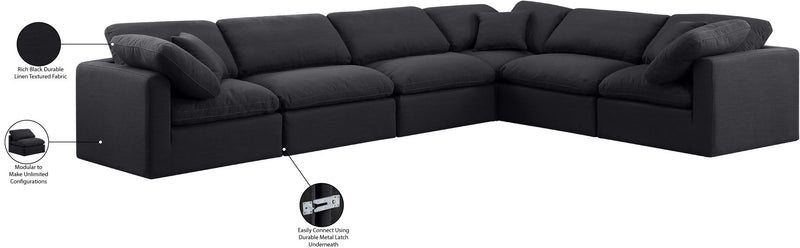 Indulge - Linen 6 Piece Modular Corner Sectional