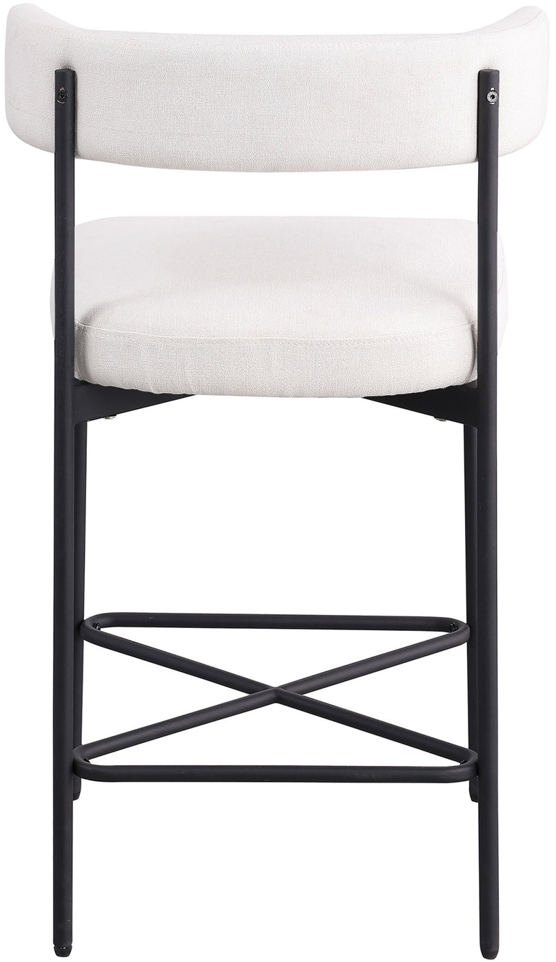 Rivage - Durable Stool With Black Frame (Set of 2)