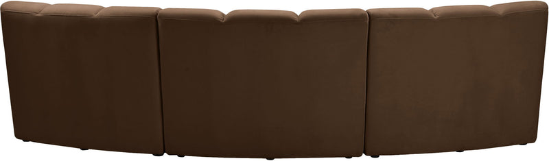 Infinity - 3 Piece Modular Sectional - Brown