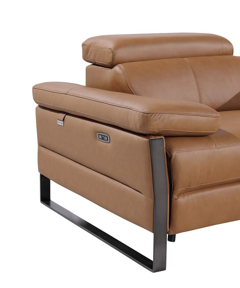 1246 - 8-Piece U-Shaped Modular Power Reclining Sectional With 2 Power Recliners And Power Headrests
