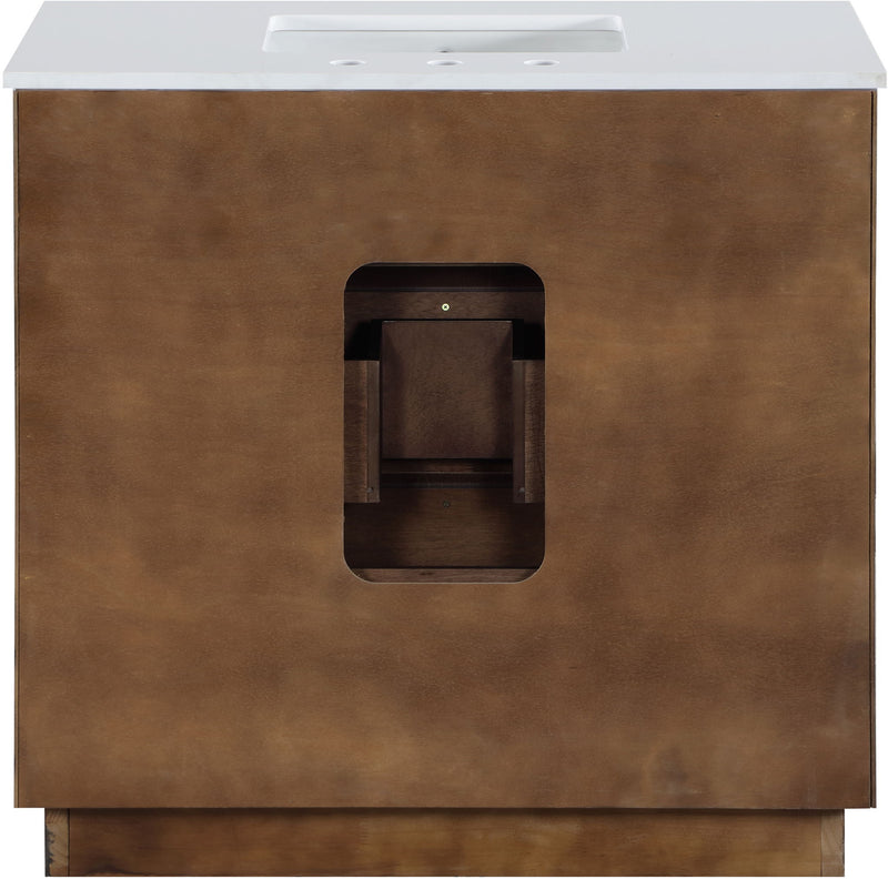Willard - Engineered Stone And Solid Wood Bathroom Vanity
