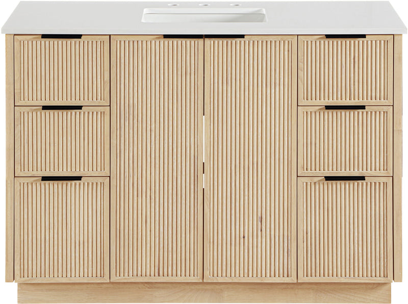 Willard - Engineered Stone And Solid Wood Bathroom Vanity
