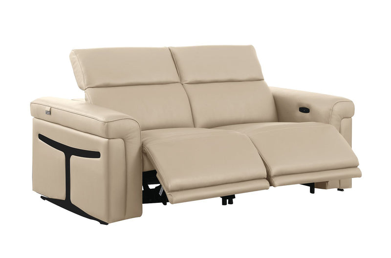 1126 - 5-Piece Modular Power Reclining Sofa And Loveseat Set In With 4 Power Recliners & Power Headrests