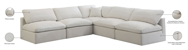 Plush - 5 Piece Modular Sectional