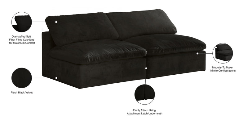 Cozy - Modular Armless 2 Seat Sofa